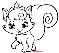 Click on the coloring page. Pin By Barbucha Studio On Coloriage Disney Pets Puppy Coloring Pages Cat Coloring Page Kittens Coloring