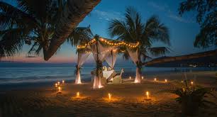 Light aromatic candles all around the place and complete the look with festival lights. Amazing Candlelight Dinner Ideas To Dazzle Your Partner