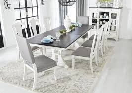 With this collection you will easily make your gray dining room ideas more stylish. Nashbryn Gray White Dining Room Set From Ashley Luna Furniture