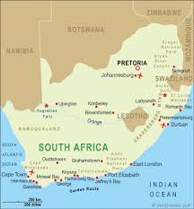 south africa travel maps from word travels