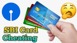 announcement sbi card cheating