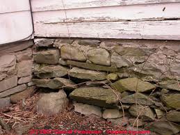 Not only does it make the concrete look better but it extends the life of the concrete by keeping out the elements. Stone Foundations Walls How To Recognize Diagnose Stone Foundation Cracks Bulges Movement Or Other Stone Wall Damage