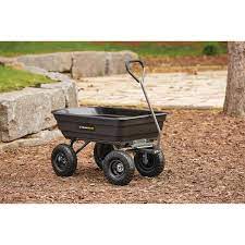 600 Lb Poly Garden Dump Cart Gor4ps