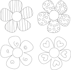 free printable flower templates diy flower tutorials you must try pattern flower flower crafts