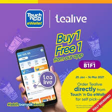 What this means is special deals on selected tealive drinks for touch 'n go ewallet they are now partnering with tng digital for a full year, to promote the touch 'n go ewallet to bubble tea lovers. Touch N Go Ewallet Offer Loopme Malaysia