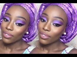 nigerian wedding party guest makeup