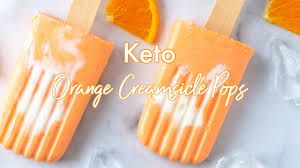 keto orange creamsicle pops beauty