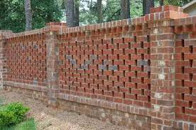 How To Build A Brick Lattice Fence