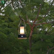 Outdoor Tent Light Camping Bamboo Lamp
