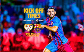 When and where to watch Rayo Vallecano v FC Barcelona