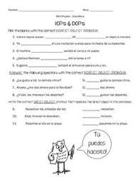 Direct And Indirect Object Worksheets Redwoodsmedia