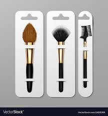 makeup brush packaging design artist