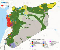 syria ethnic and religious map