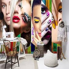 3d fashion fresco beauty salon