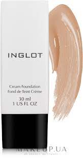 inglot cream foundation inglot cream