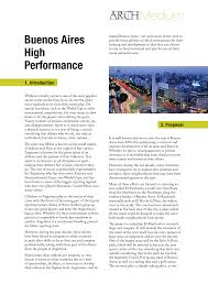 Buenos Aires High Performance