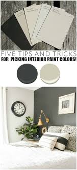 how to pick the right paint colors for