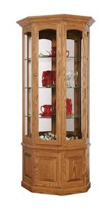 Deluxe Small Wall Curio Cabinet From