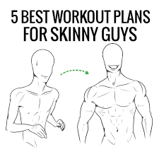 5 best workout plans for skinny guys to