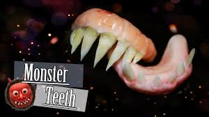 halloween how to monster teeth