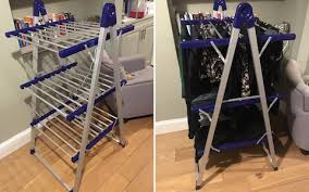 A clothes rail can come in handy if you want to keep your bedroom looking light and airy without boxy closets imposing on your floor space. The Best Heated Clothes Airer
