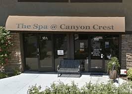 the spa canyon crest in riverside
