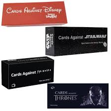 What is cards against disney game? Cards Against Disney Humanity Star Wars Got Game Thrones Friends Seemino