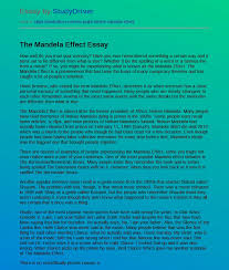 The mandela effect explained and explored! The Mandela Effect Free Essay Example Studydriver Com
