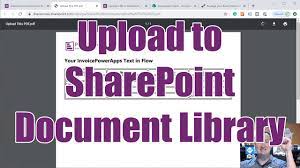 powerapps upload file to sharepoint