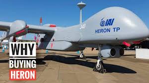 heron armed drone india