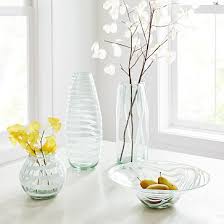 White Mexican Glass Vases West Elm