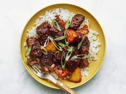 pineapple pork adobo recipe bon appé