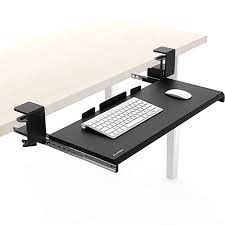 Standard expedite fee region delivery time free. Alloyseed Under Desk Keyboard Tray Clamp On Removable Ergonomic Keyboard And Mou Desk With Keyboard Tray Adjustable Office Desks Height Adjustable Office Desk
