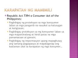 For advocacy campaigns, it is to let people be aware of a certain cause. Ang Pagkonsumo At Ang Mamimili