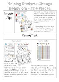 The Way I Teach Good Bye Behavior Chart Hello Classroom
