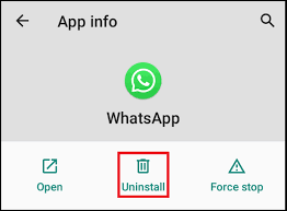 reinstall whatsapp without losing data