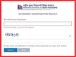 nios 10th result 2023 released