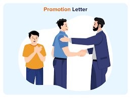 promotion letter how to write format
