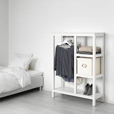 Top panel/ bottom panel/ shelf: Hemnes Open Wardrobe White Stained 99x37x130 Cm Ikea