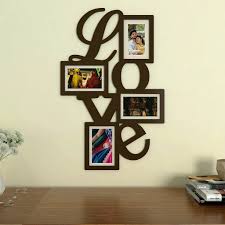 love collage hanging photo frame