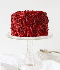 D Lish Red Velvet Rose Cake Amp Cake Decorating Tutorial gambar png