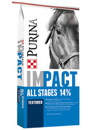 Impact All Stages 14 Concentrate Textured Horse Feed Purina