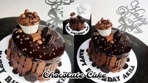 chocolate drip birthday cake birthday