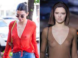 11 Times Kendall Jenner Freed the Nipple | Allure