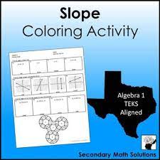 Showme all things algebra gina wilson 2014 parallel lines and. Slope Coloring Activity By Secondary Math Solutions Tpt