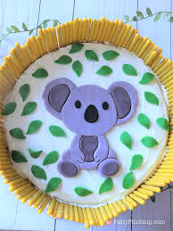 Koala Cake Cute Fondant Koala Best Baby Shower Cake