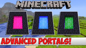 This mod accurately recreates the portal to paradise and the actual aether dimension in minecraft pe. Advanced Portals Spigotmc High Performance Minecraft