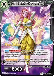 Supreme Kai of Time, Opposing the Empire - Realm of the Gods Pre-Release  Cards - Dragon Ball Super CCG