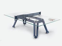 Glass Ping Pong Table Lungolinea