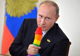 Vladimir and The Technicolor Dildo : r/pics